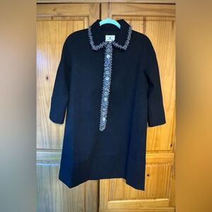 TUCKERNUCK MIDNIGHT EMBELLISHED NICOLA DRESS